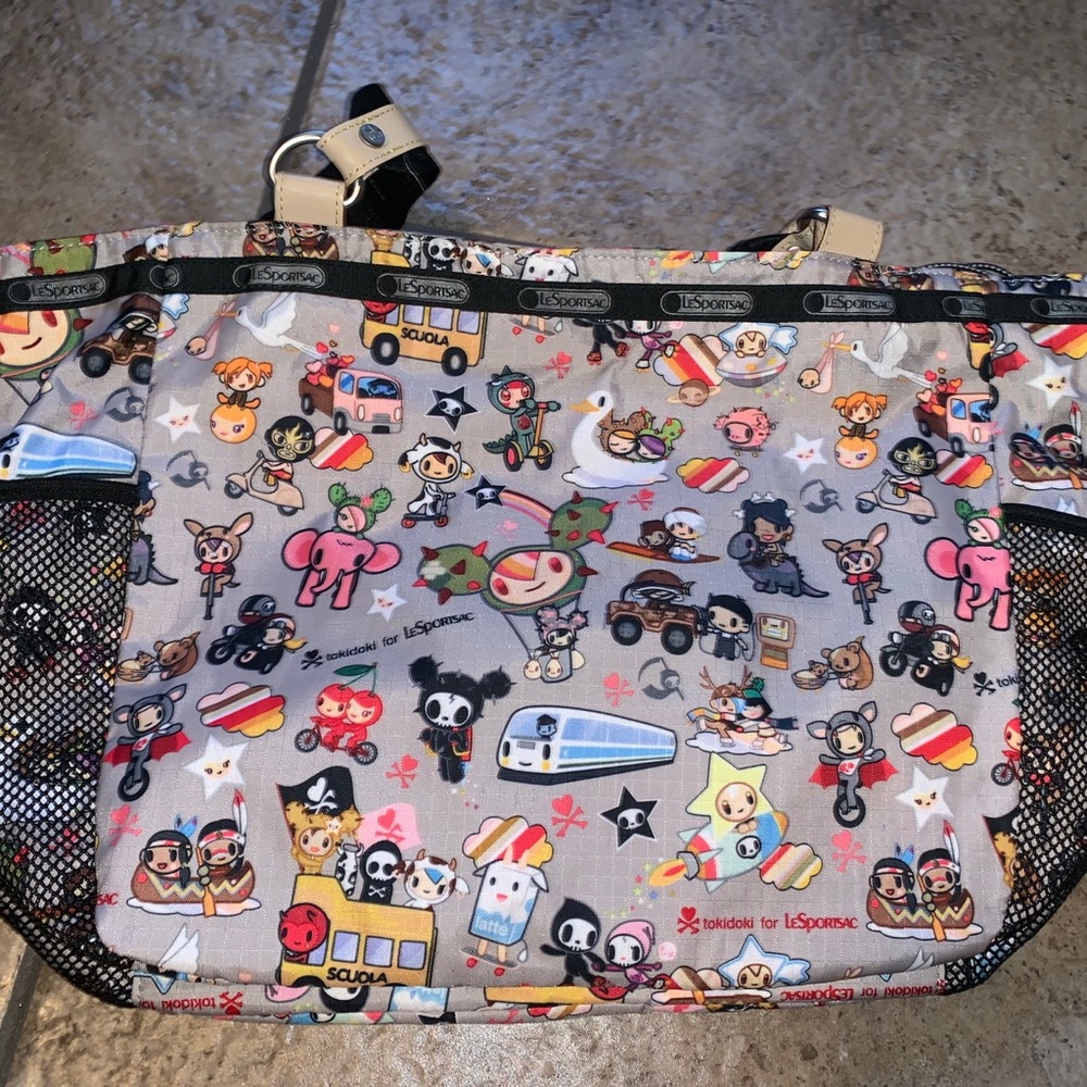 Rare Tokidoki Lesportsac Mamma Mia Transporto